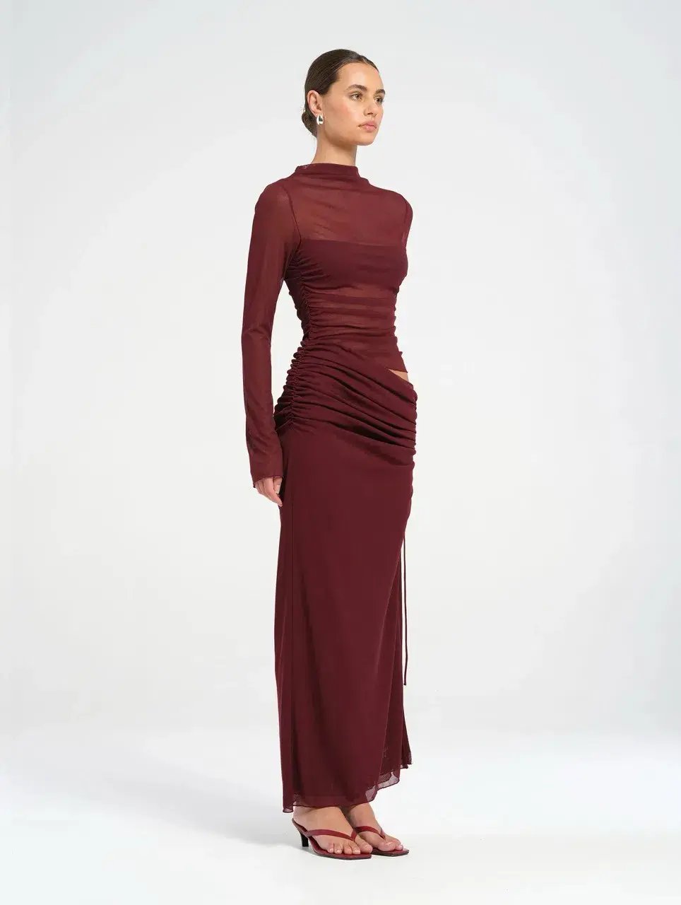 Benni Mable Maxi Dress Plum Size 8 photo 2
