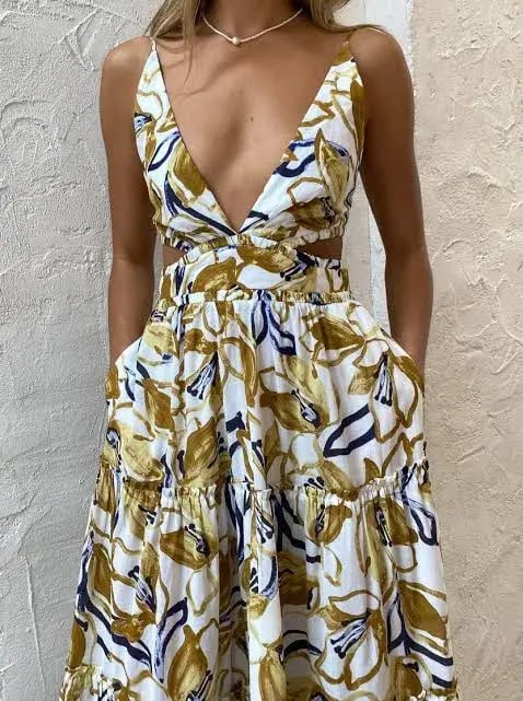 Bec & Bridge Eugenie Maxi Dress in Print Size 8 / S photo 4