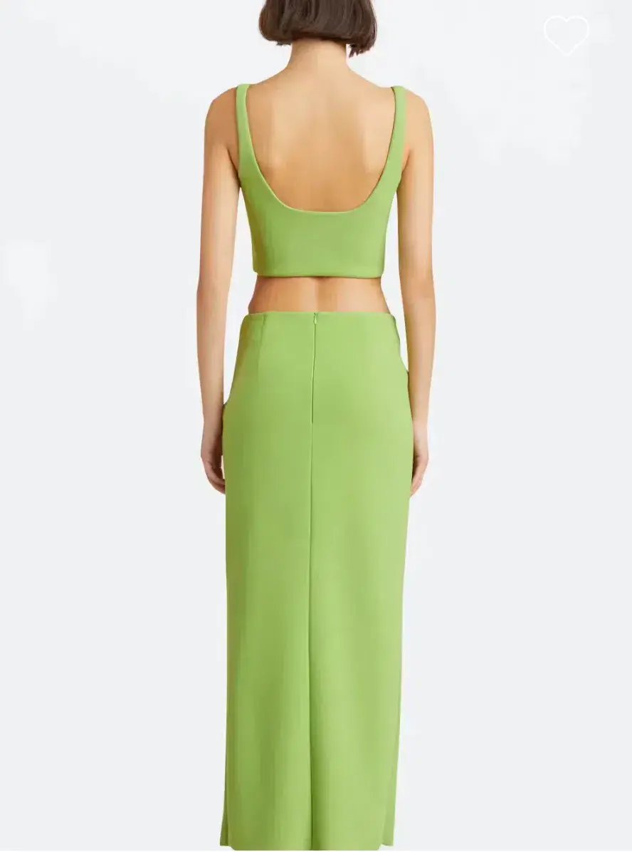 Bec & Bridge Karina Maxi Skirt & Bodice Sweet Pea Green Size 8 photo 3