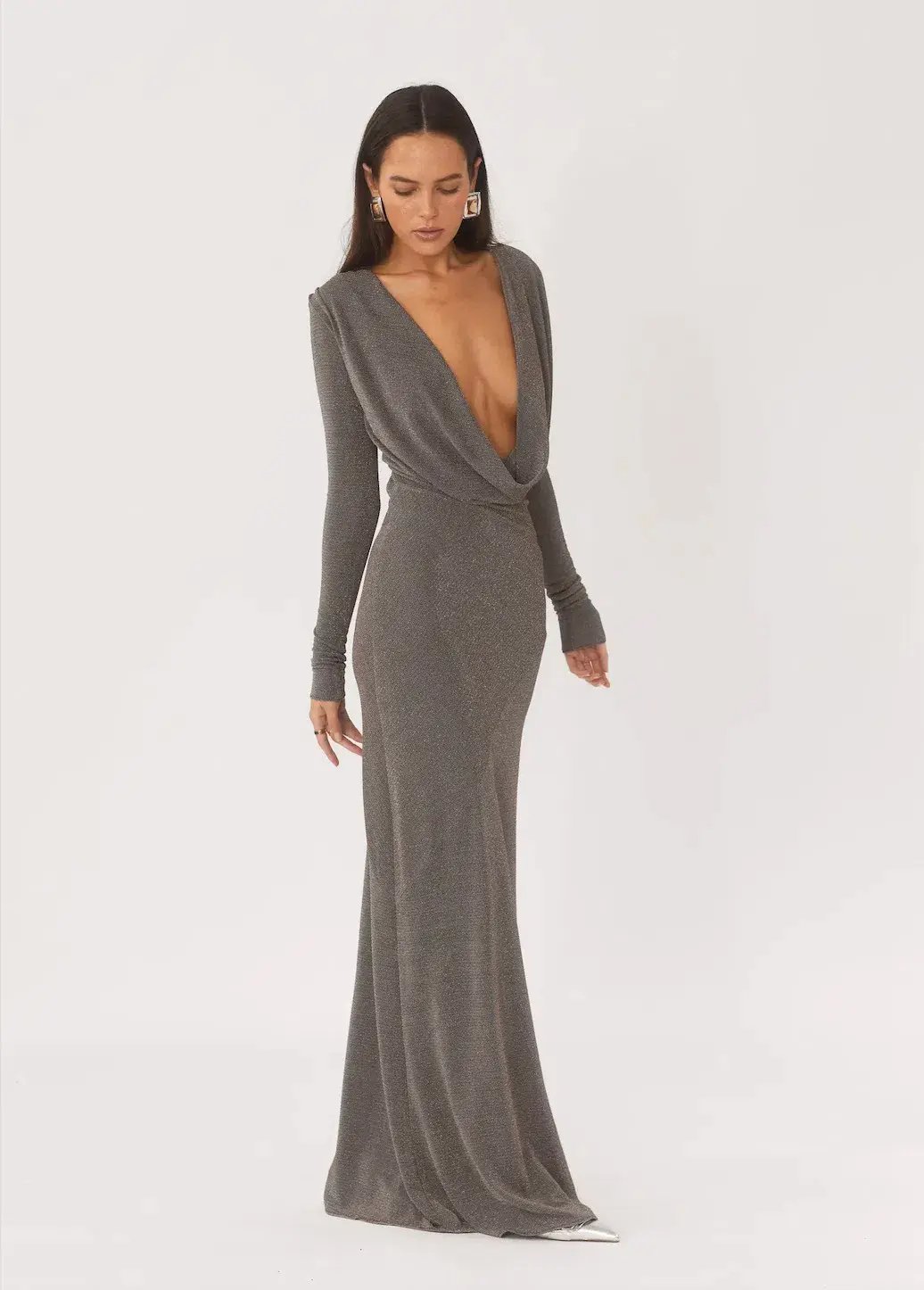 Arcina Ori Jen Dress Grey Size M / AU 10 photo 6
