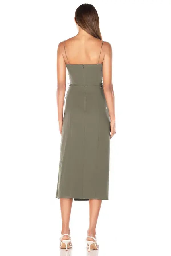 Misha Desiree Dress Green Size 10 photo 2