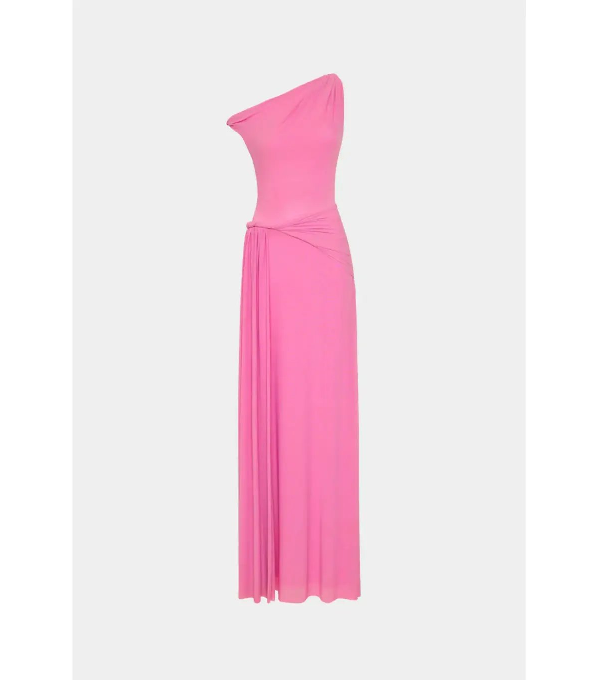 MISHA Sisal Mesh Maxi Dress Orchid Pink Size 10/M photo 6