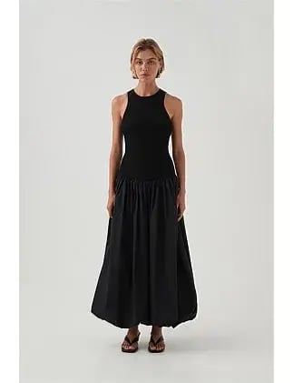 Havana Bubble Midi Dress Black Size 8/S photo 8