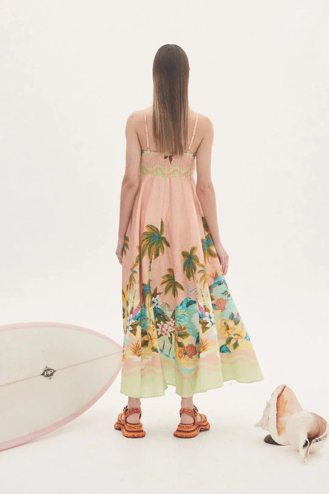 Alemais Mermaid Point Sundress Pink Size AU 10 photo 2
