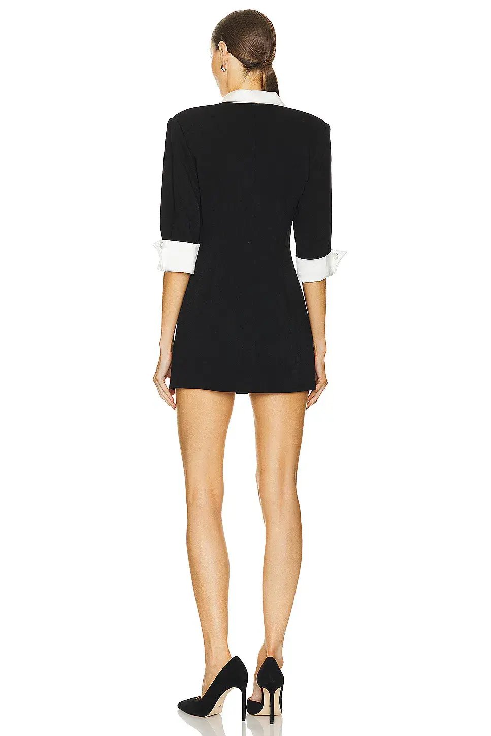 Atoir Fallon Mini Dress Black/Ivory Size M / AU 10 photo 2