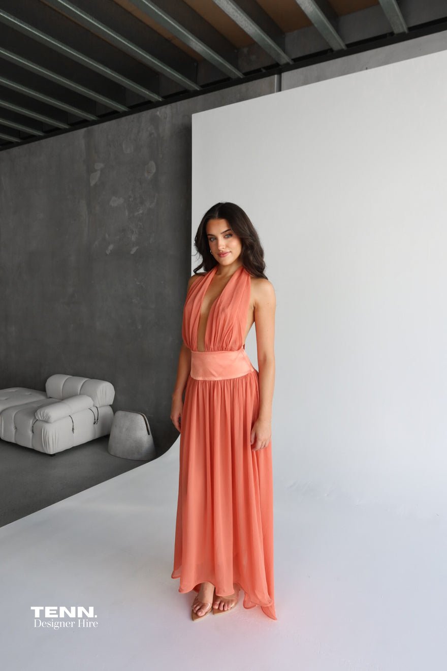 Arcina Ori Serena Dress - Coral photo 2
