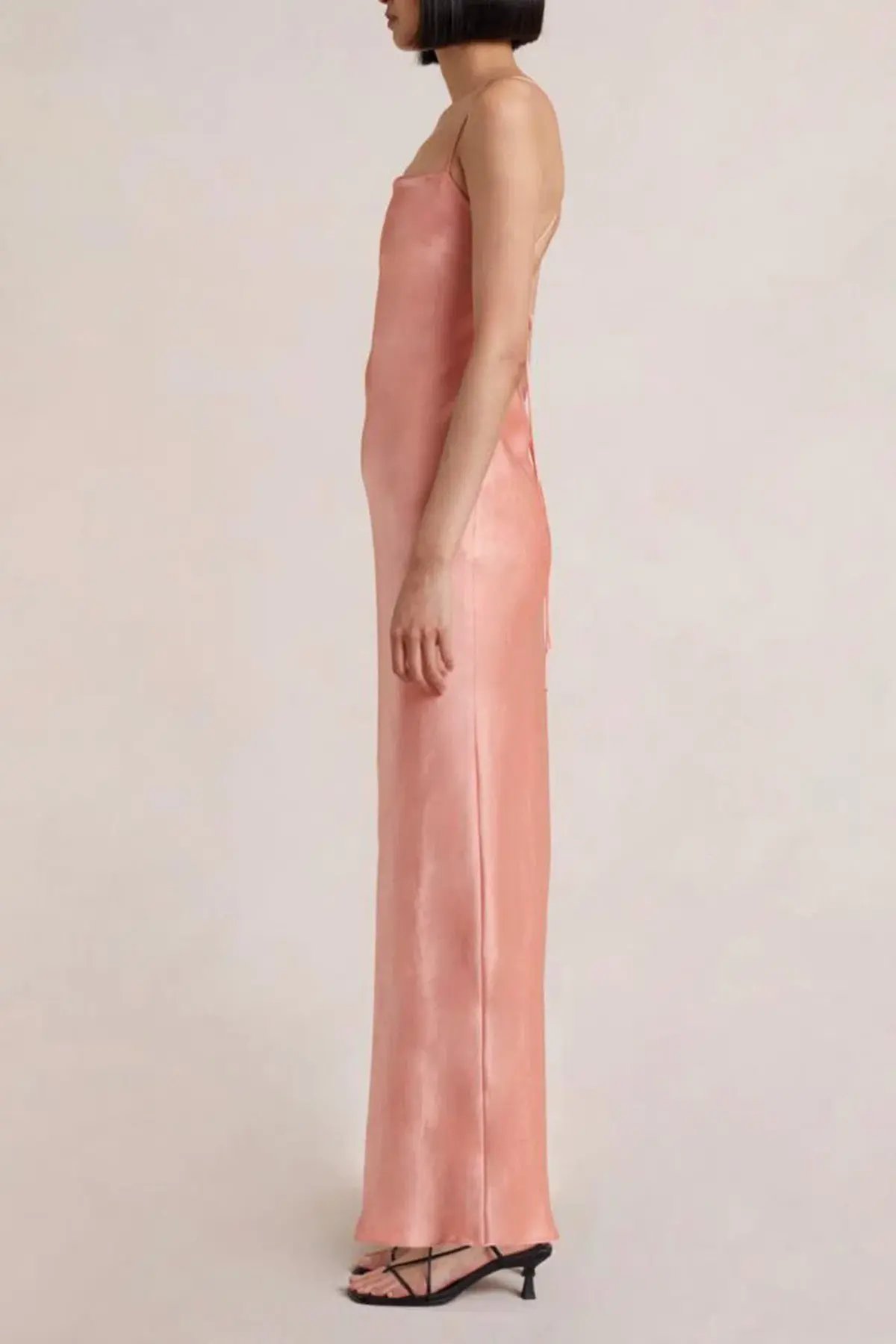 Bec & Bridge Dreamer Tie Maxi Dress Coral Size AU 6 photo 2