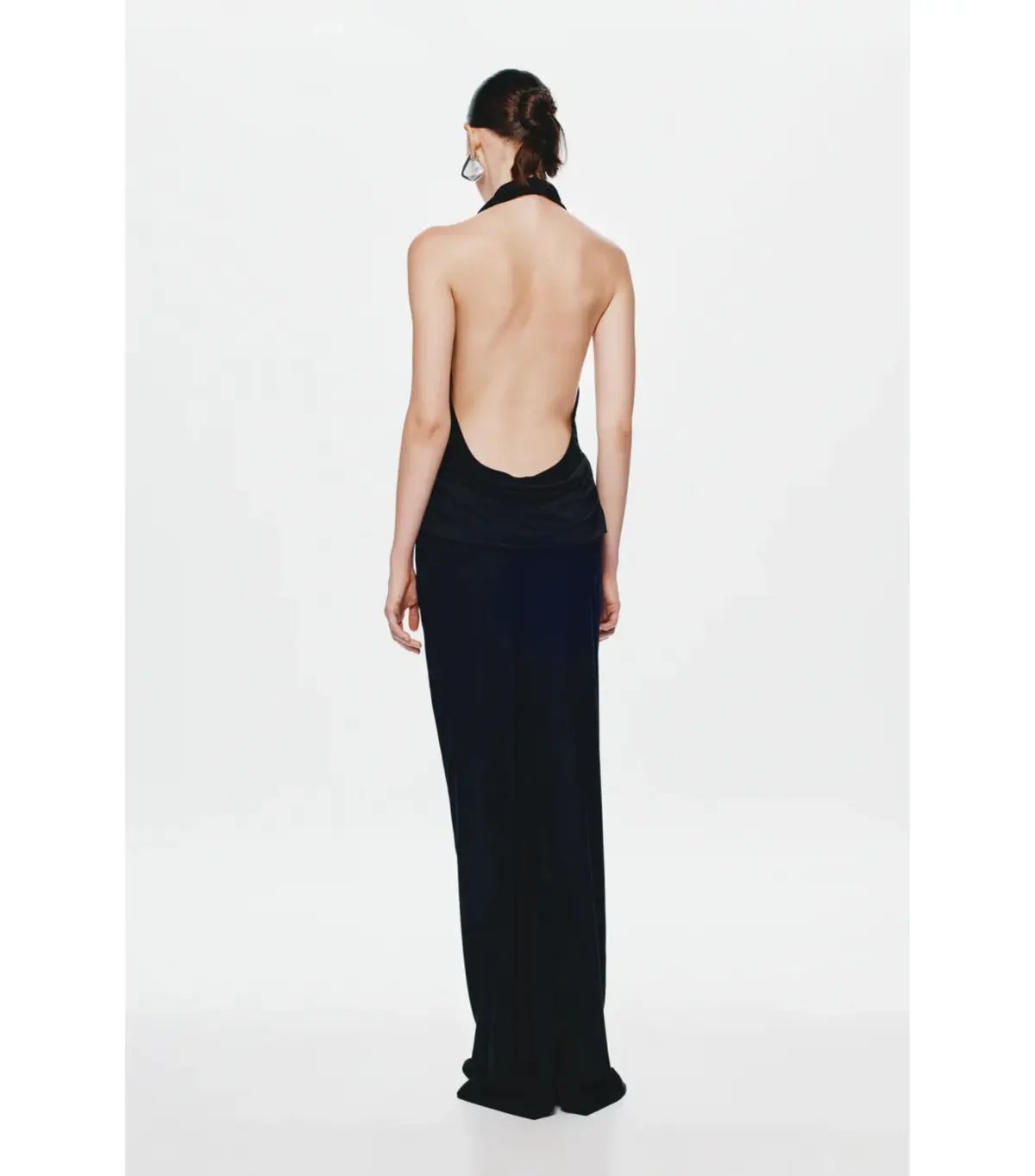 Misha Vanessa Maxi Dress Black Size AU 10 photo 2
