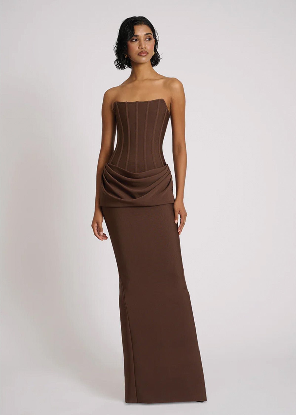 Hilda Gown in Chocolate photo 2