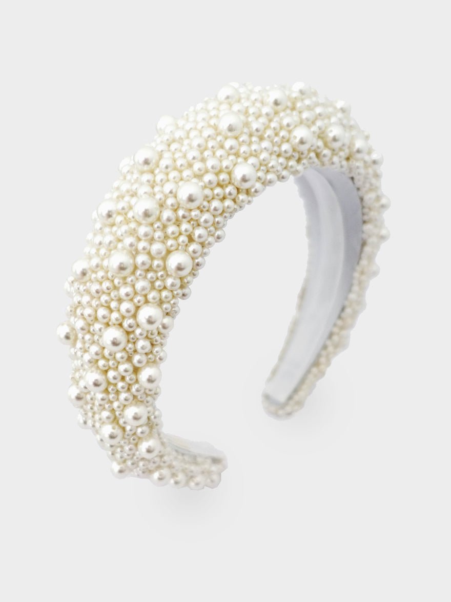 Jennifer Behr Marjeta Pearl Headband photo 3