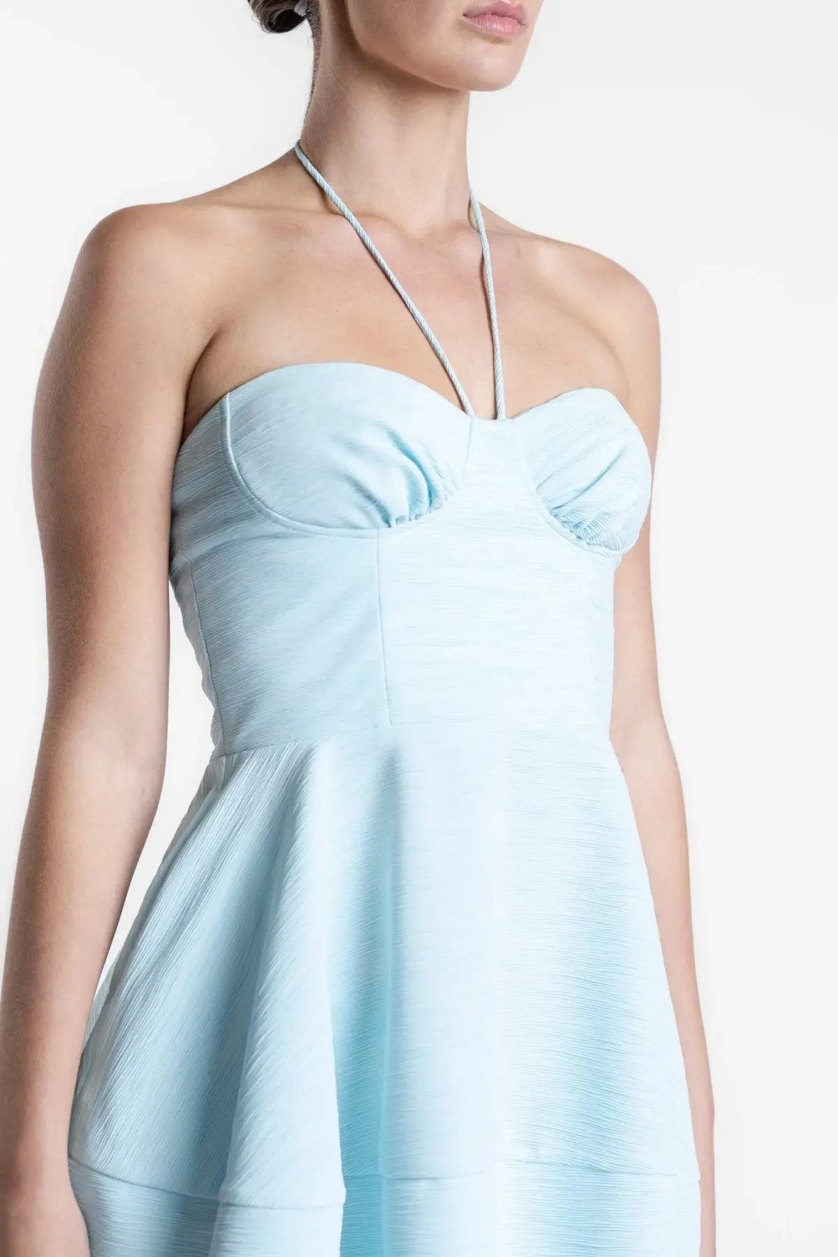 One Fell Swoop Evelyn Mini Dress Dove Size AU 10 photo 8