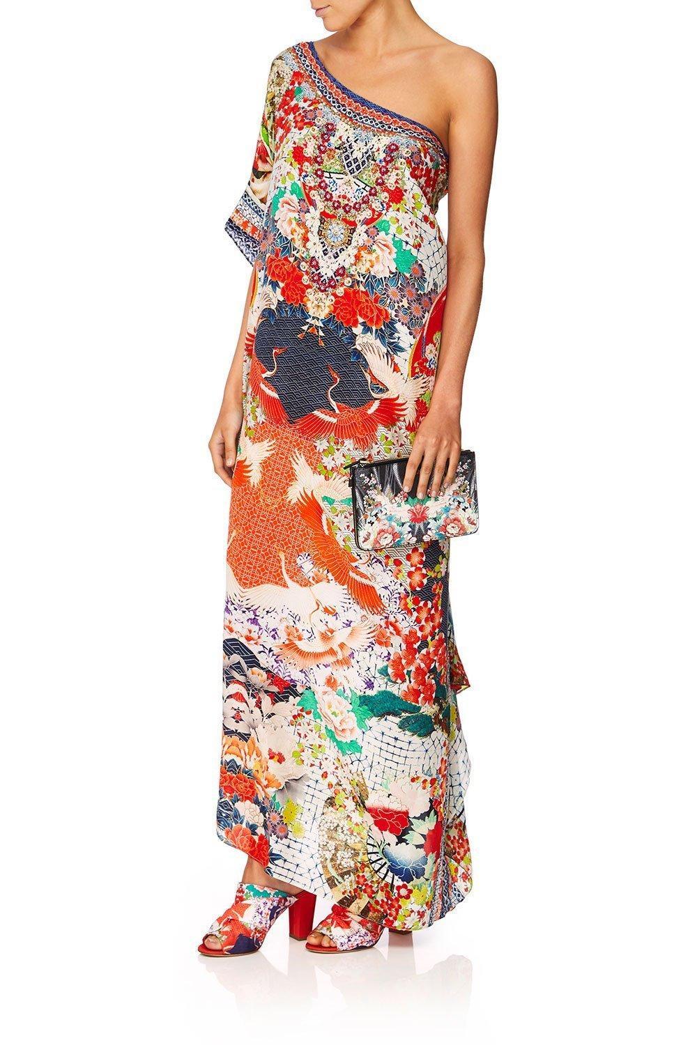 Camilla Geisha Girl Round Neck Kaftan One Size photo 7