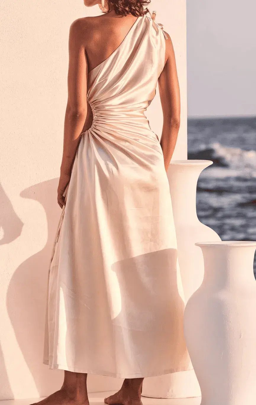 SONYA MODA NOUR MAXI DRESS OCEAN PEARL SIZE 8 photo 3