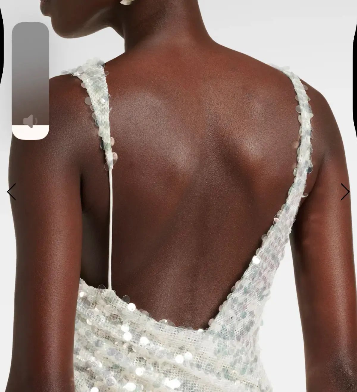 Christopher Esber Opaline Sequin Mini Dress Size AU 6 photo 4