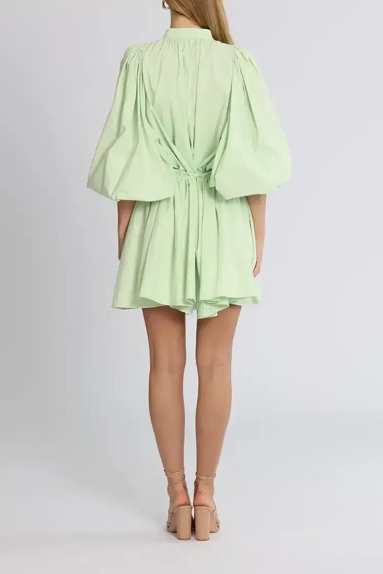 Camilla and Marc Kyra Mini Dress in Sour Apple Size 14 photo 4