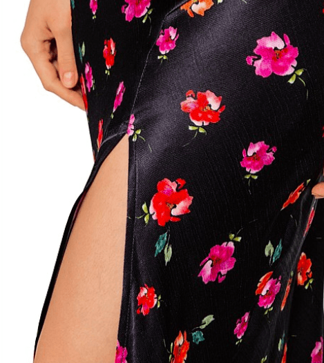 Bec & Bridge Floral Midi Dress Black Floral Size AU 6 photo 3