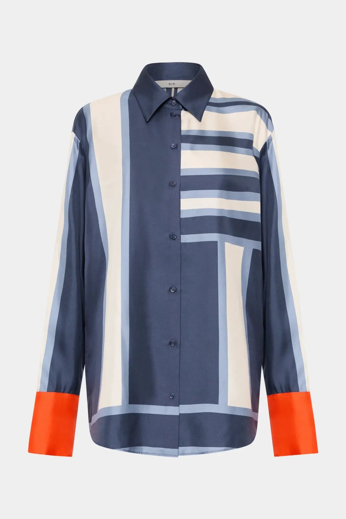Sir The Label Dazed Shirt Size 0/Au 6 and Relaxed Pant Size 2/Au 10 Set Studio Print photo 5