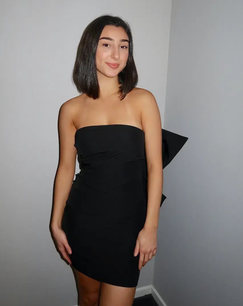 Bianca and Bridgette Maple Mini Dress Black Size XS / AU 6 photo 2