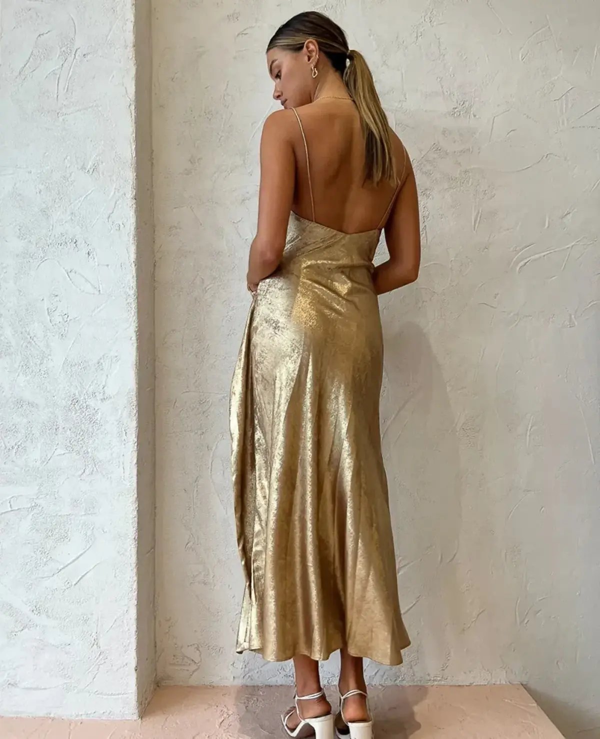 Acler Queensbridge Dress In Golden Size AU 14 photo 3