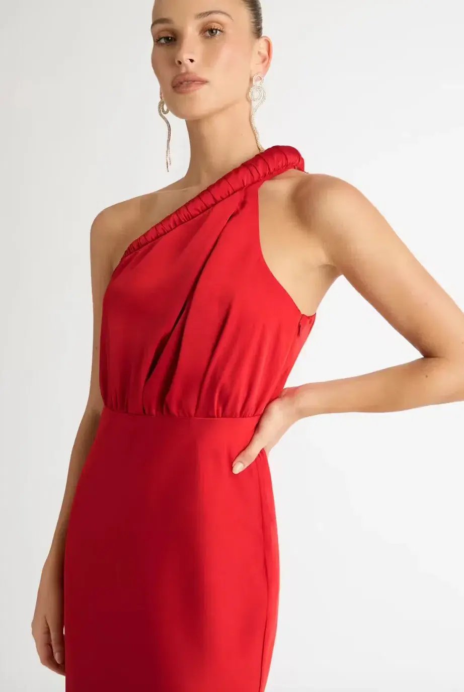 Sheike Naomi Maxi Dress Red Size 12 photo 2
