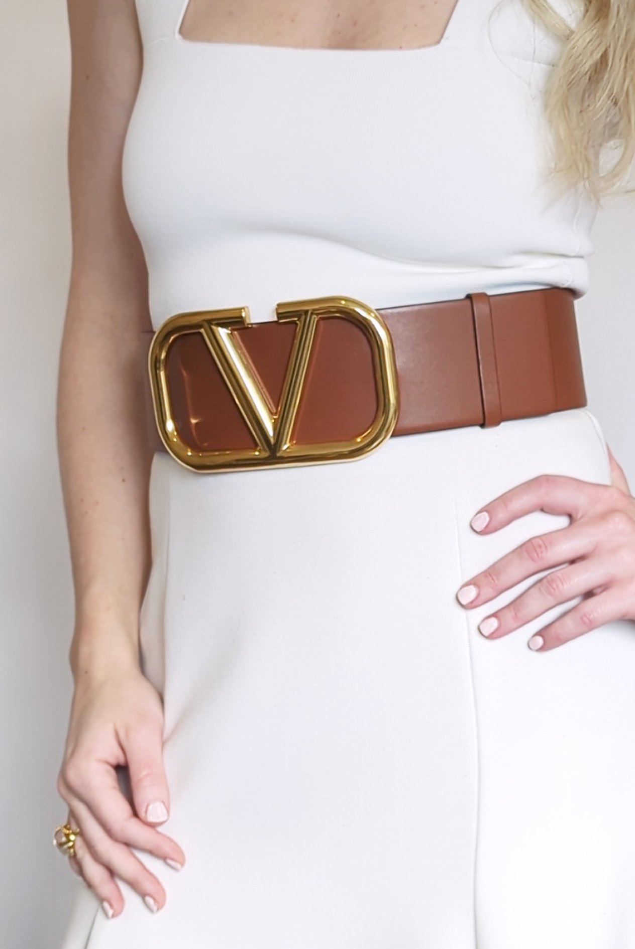 Valentino Reversible Logo Belt photo 4
