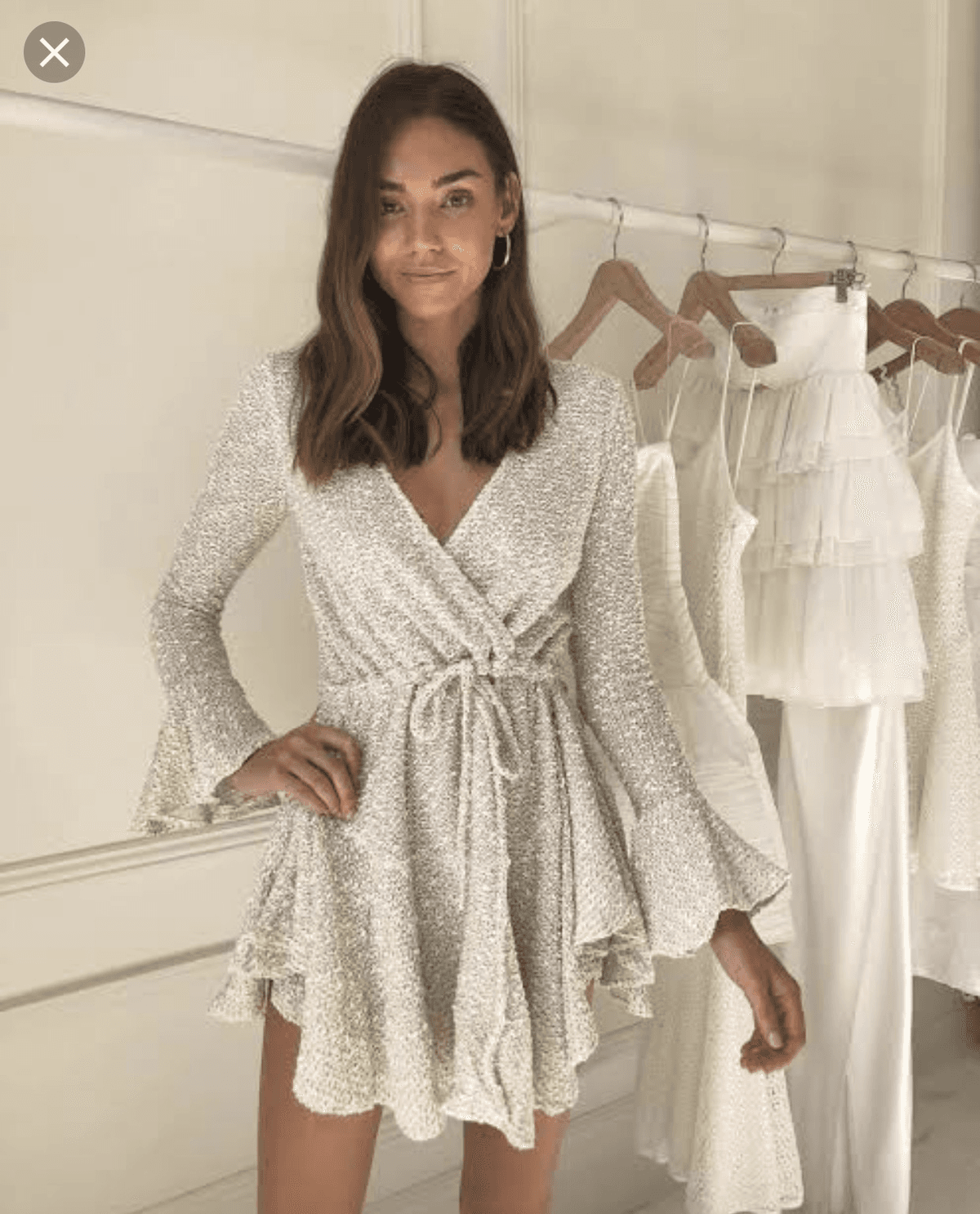 Shona Joy Aimee Frill dress photo 2