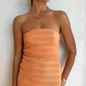 L'idée Aurore Dress in Sunset photo 7