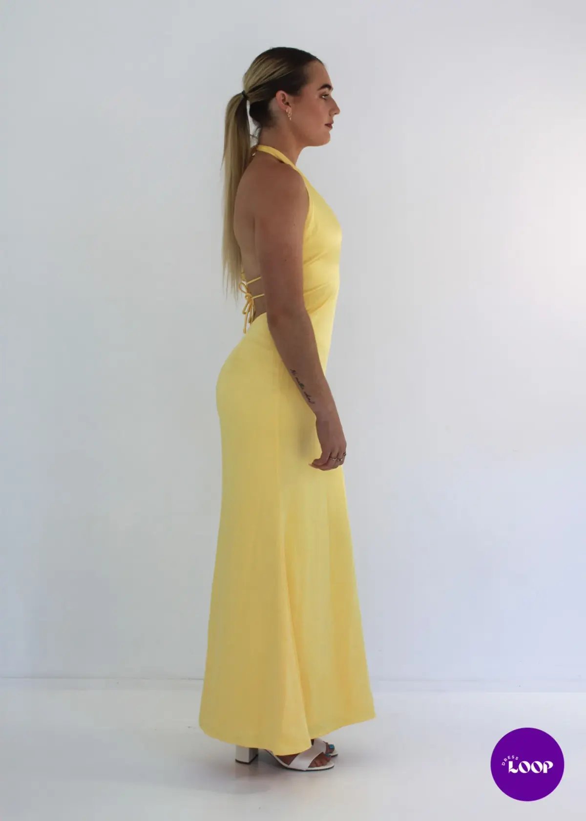 I am Delilah Margot Maxi Dress Daffodil Size S / Aus 8 photo 3