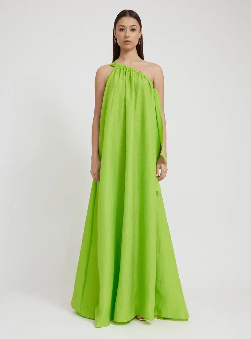 Natalie Rolt Fabienne Gown Citron Size 1/AU 8 photo 14