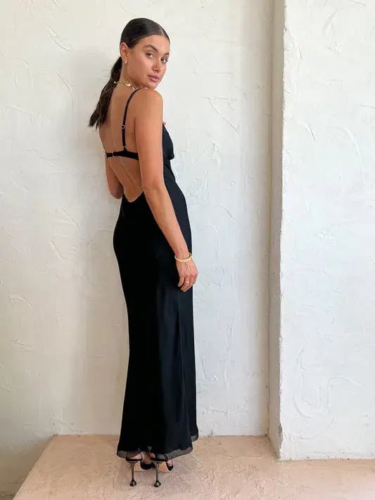 Bec and Bridge Joelle Maxi Dress Black Size 8 photo 2