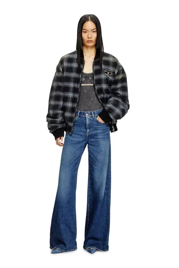 Diesel 1978 D-Akemi Blue Trousers Size 12/M photo 4