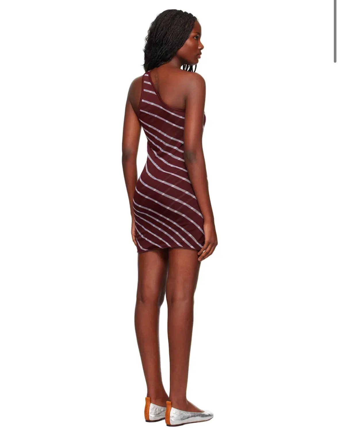 Gimagaus Irina Mini Dress Burgundy Size 6 photo 2