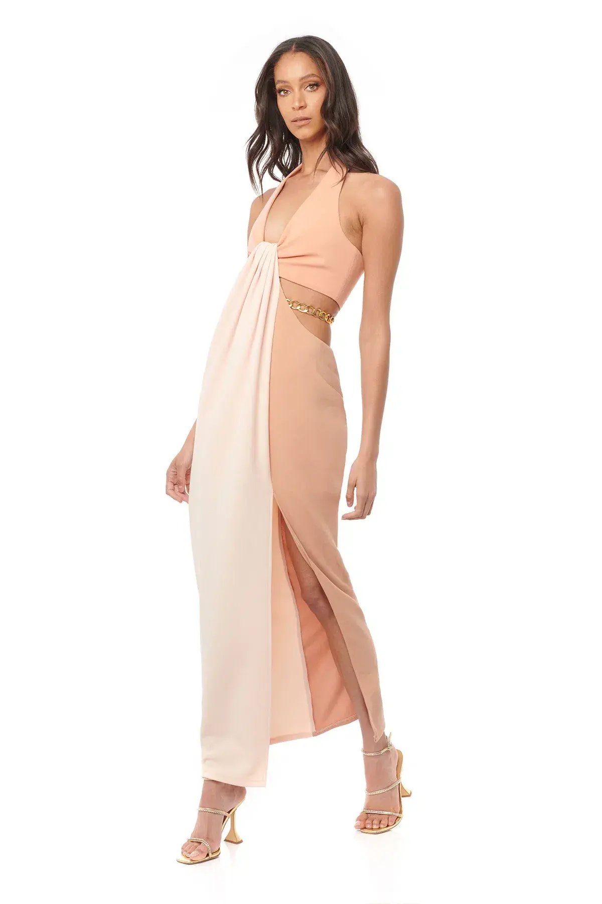 Eliya The Label Dominica Gown Multi-colored Size AU 6 photo 2