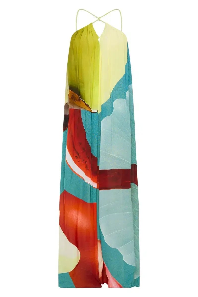 Sass & Bide Dissimulation Maxi Dress Print Size 8 photo 4