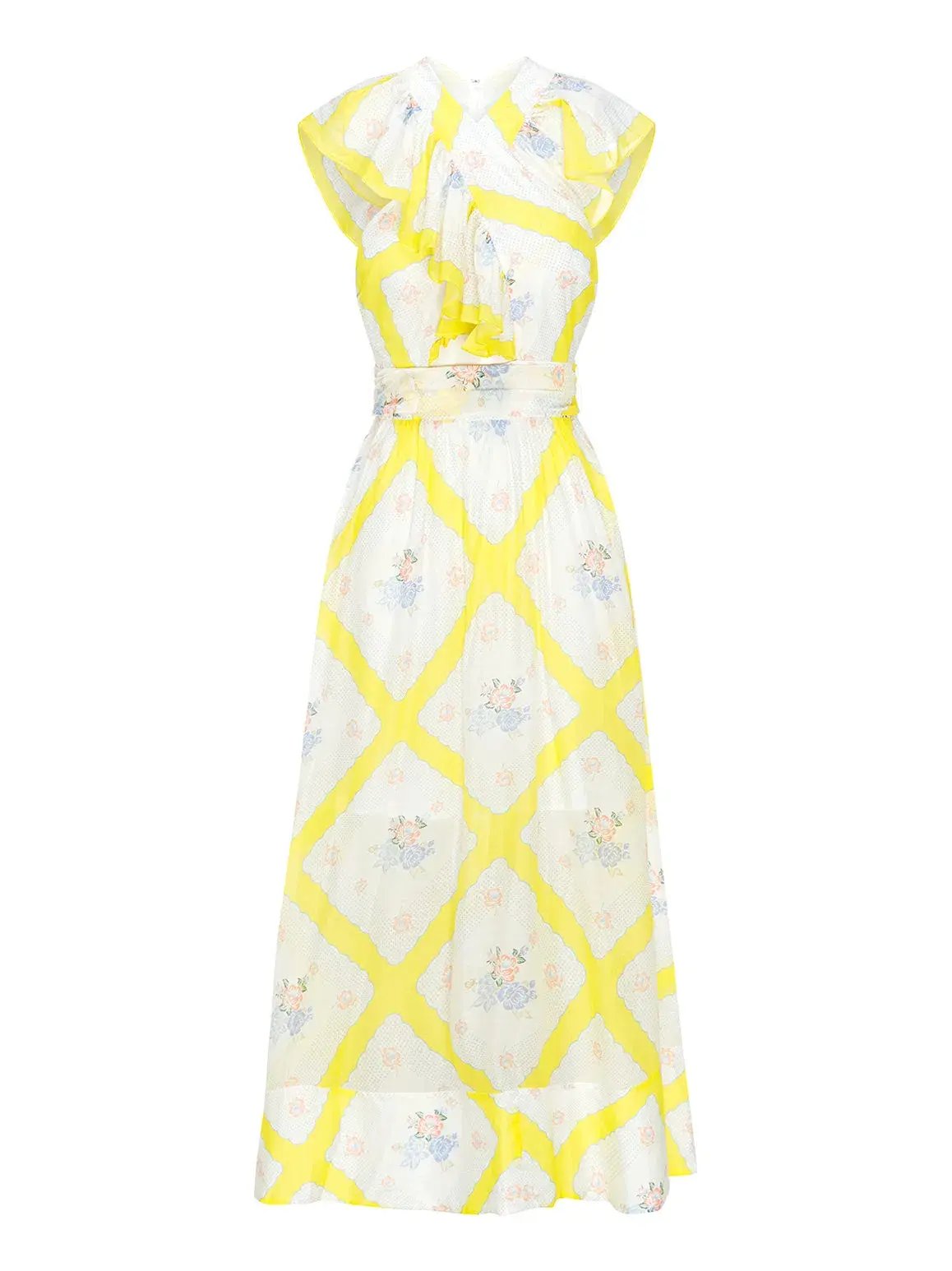 Alice McCall LA Girl Midi Dress Citrus Size 6 photo 6