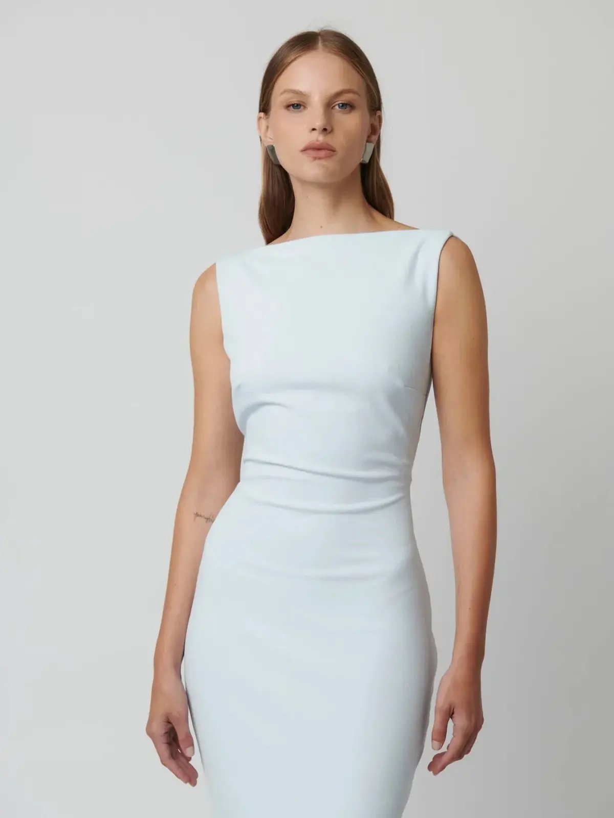 Effie Kats Verona Gown In Ice Blue Size M / AU 10 photo 3