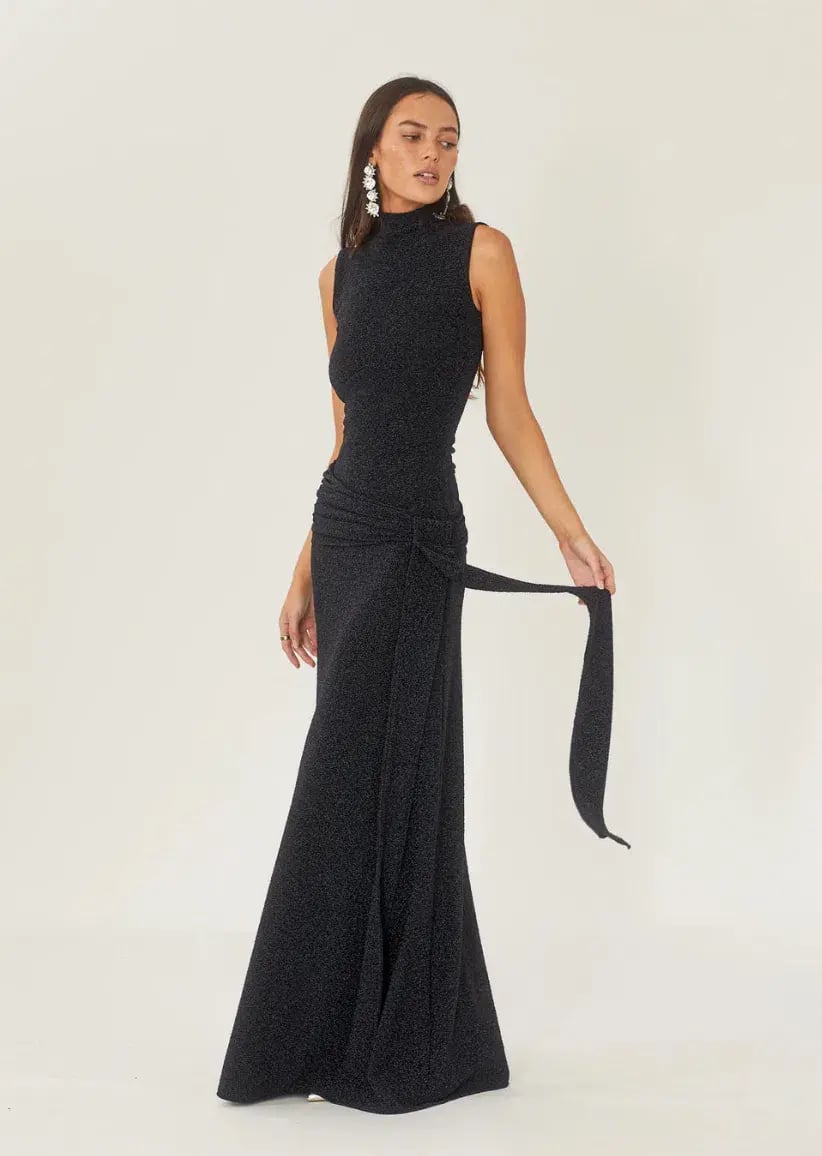 Arcina Ori Monica Dress Black Size S/AU 8 photo 2
