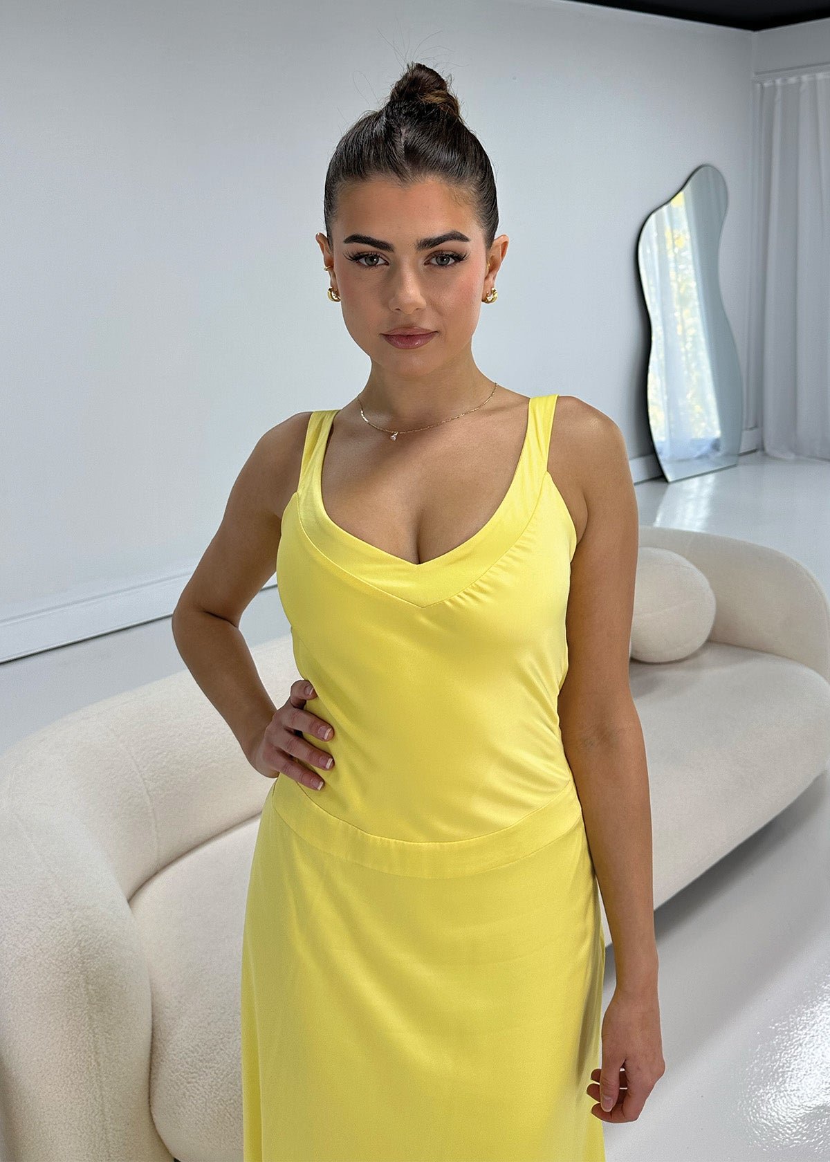 Andie Gown in Daisy Yellow photo 2