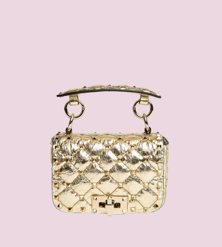 Valentino Rockstud Micro Gold photo 4