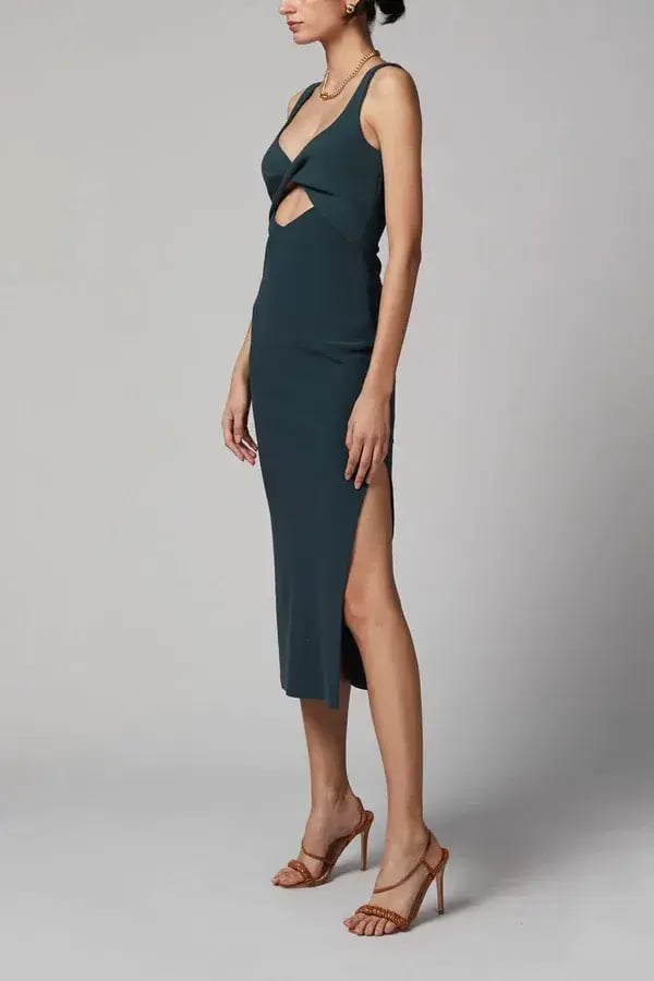 Bec and Bridge Joelle Midi Dress Fern Size 8 photo 2