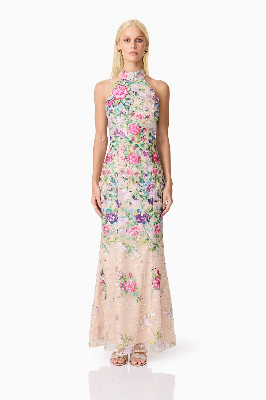 Elliatt Eliska Gown - Floral Multi photo 4