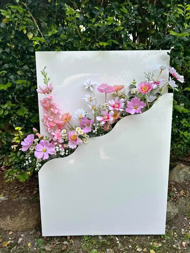 Personalised Wildflower Sign Hire photo 3