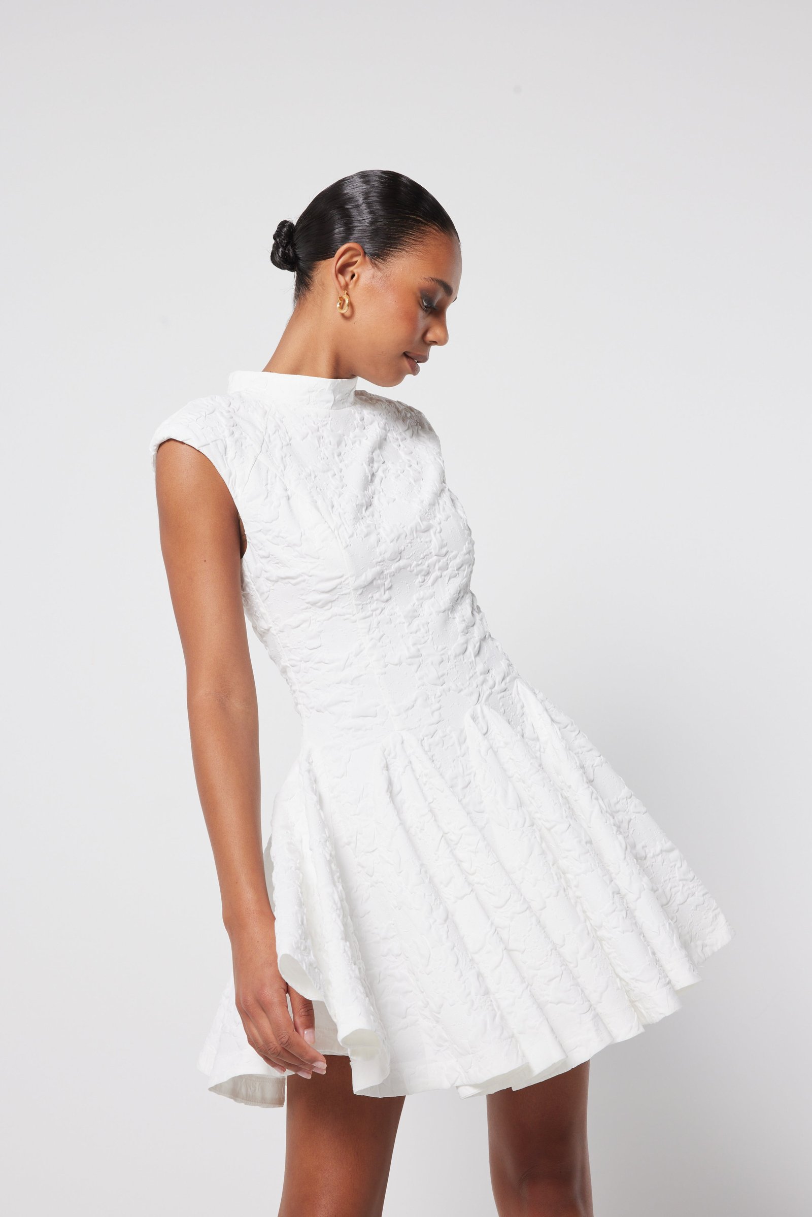 ELLIATT VILLANDRY DRESS - WHITE photo 8