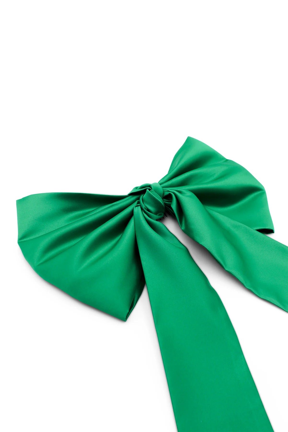 MORGAN & TAYLOR CARMEN OVERSIZED BOW - EMERALD photo 4