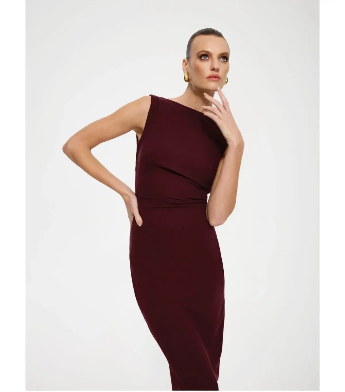 Effie Kats Verona Maxi Gown Wine Size S / AU 6 photo 2