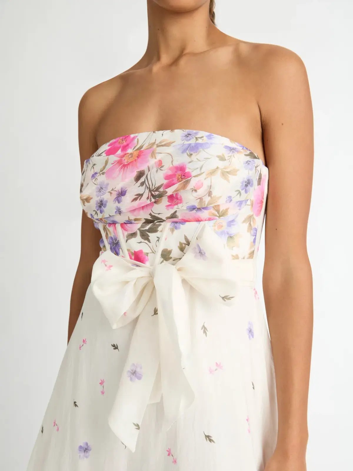 Sheike Spring Garden Dress Floral Size 6 photo 2