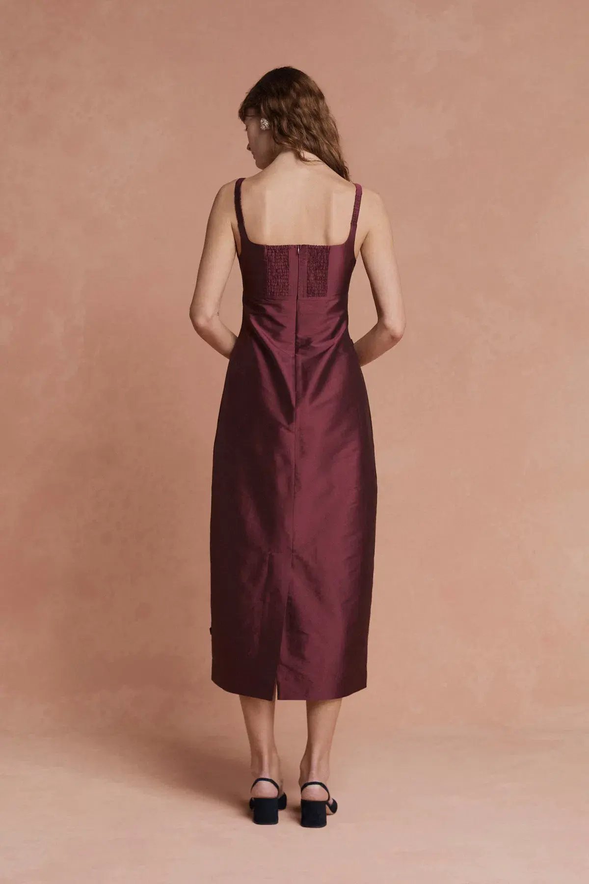 Lovaan Camilla Dress Plum Size 14 photo 2
