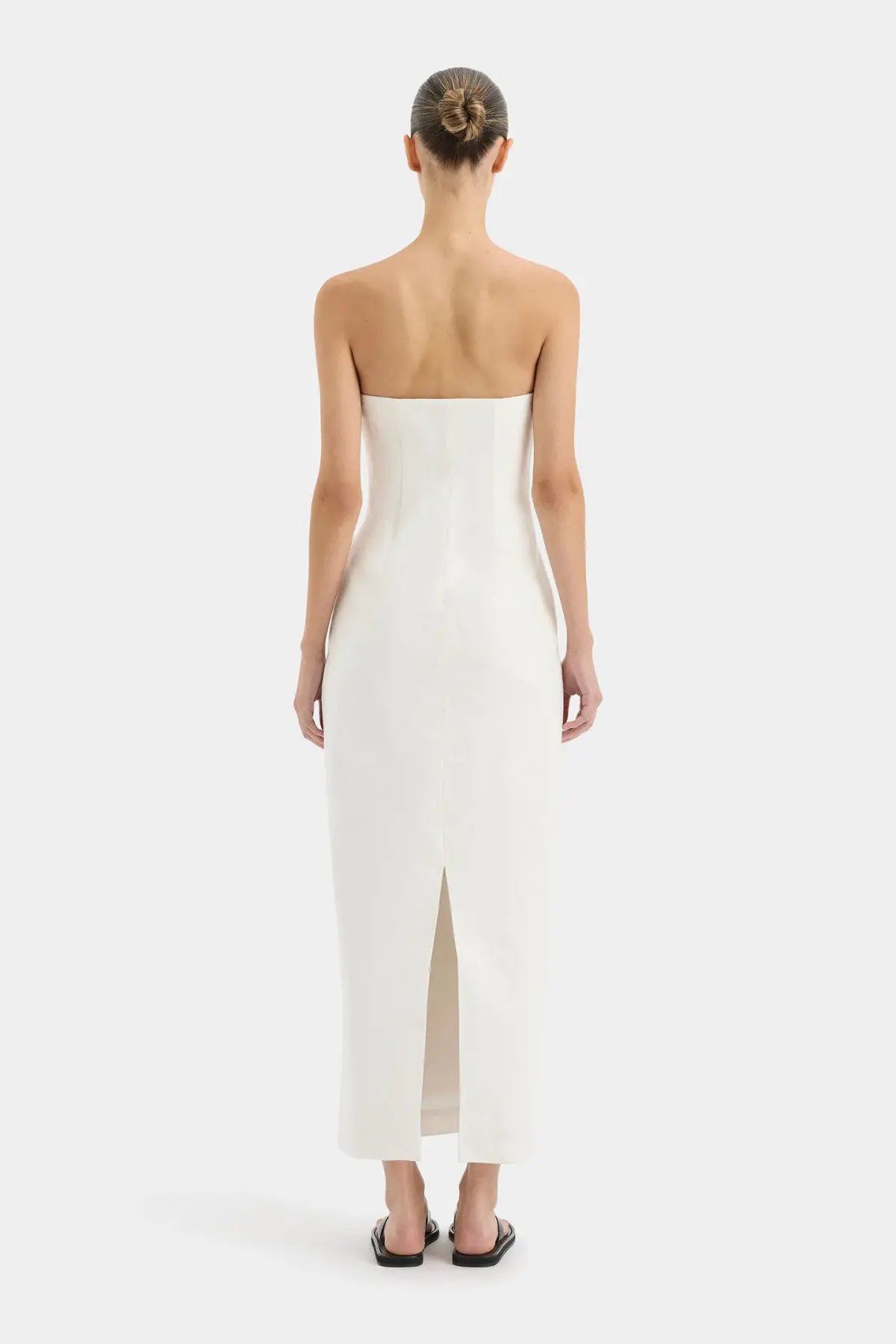 Sir the Label Evalita Dress Ivory Size 6 photo 3