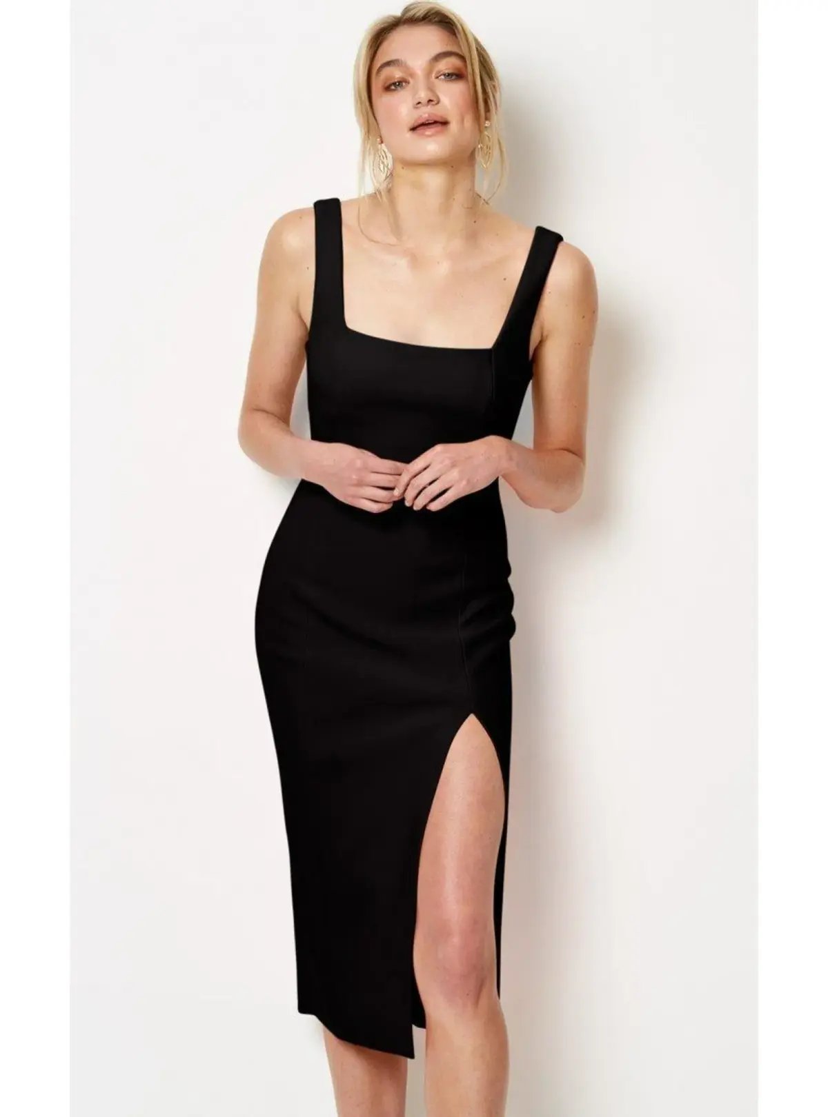 Bec & Bridge Hibiscus Islands Midi Dress in Navy Size AU 6 photo 2