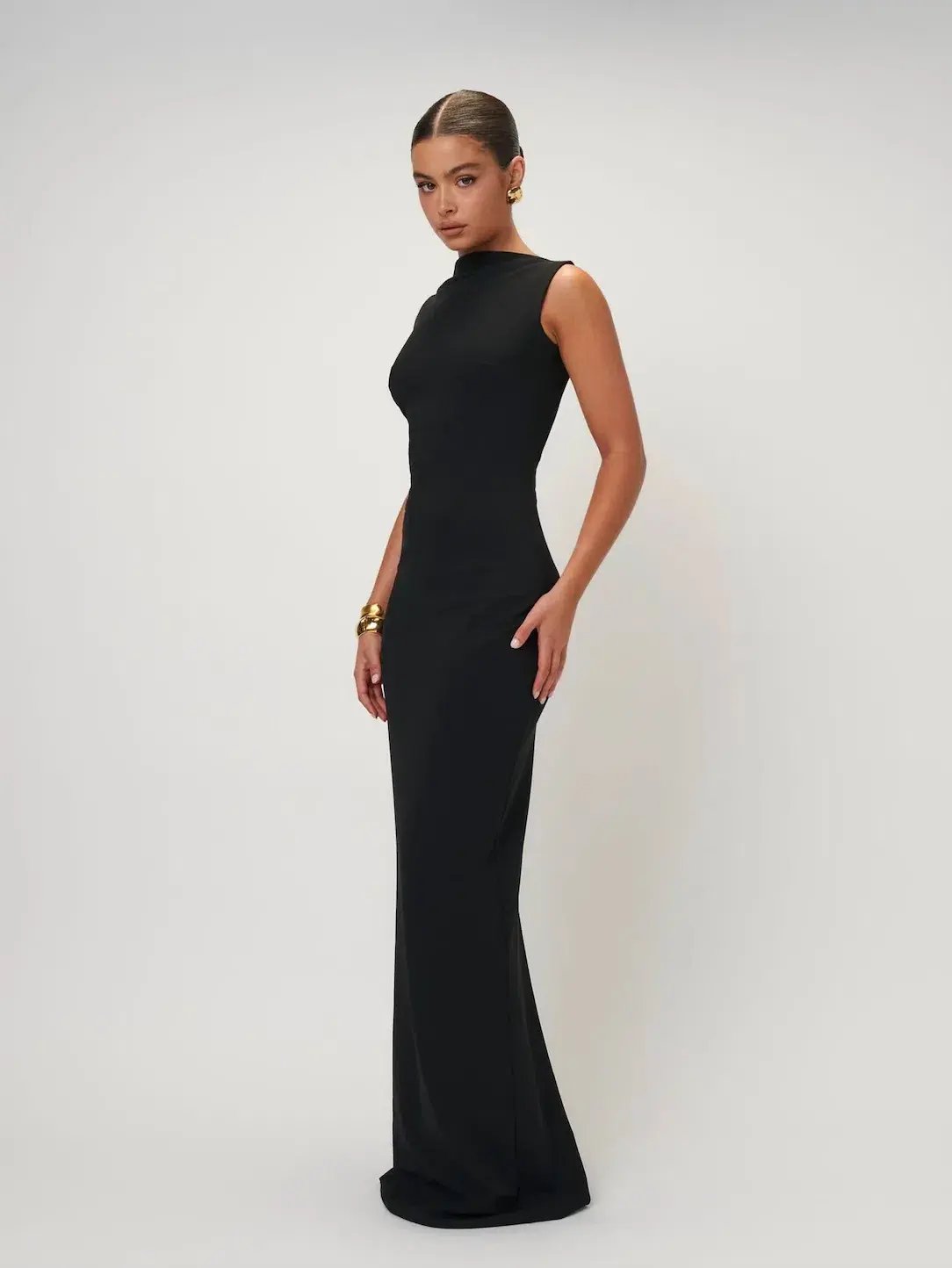 Effie Kats Verona Gown Black Size S / AU 10-12 photo 2